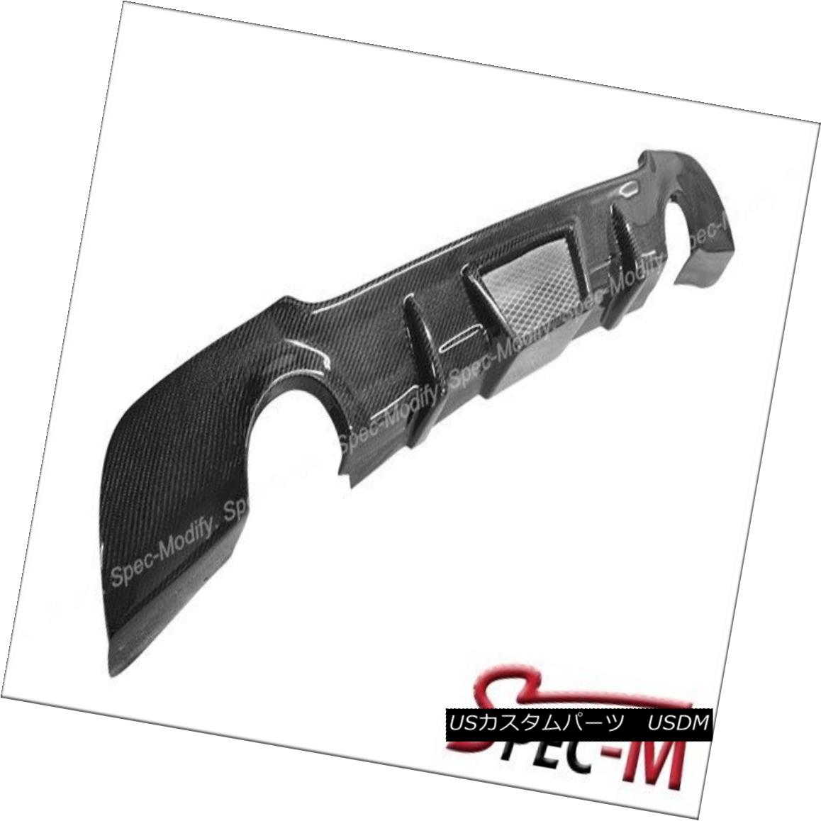 エアロパーツ V Style Rear Bumper Diffuser Carbon Fiber For BMW 2007+ E92 M Tech 335i Coupe VスタイルリアバンパーディフューザーカーボンファイバーBMW 2007+ E92用M Tech 335i Coupe 【並行輸入品】｜カスタムパーツ WORLD倉庫