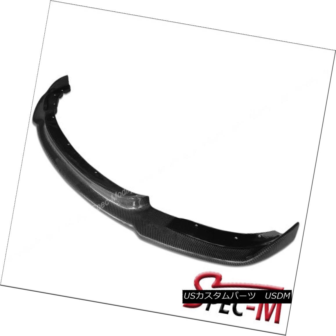 エアロパーツ HM Style Carbon Fiber Front Bumper Add Lip For 2012-2016 BMW F10 M5 ONLY HMスタイルカーボンファイバーフロントバンパーはリップを2012-2016年に追加BMW F10 M5のみ 【並行輸入品】