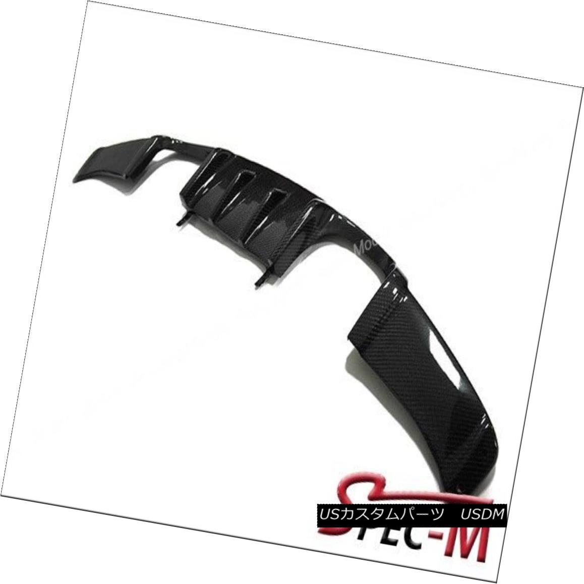 エアロパーツ HM Type Carbon Fiber Bumper Diffuser Add on Lip for BMW 08-13 E92 E93 M3 Only HMタイプカーボンファイバーバンパーディフューザーBMW用リップアドオン08-13 E92 E93 M3のみ 【並行輸入品】