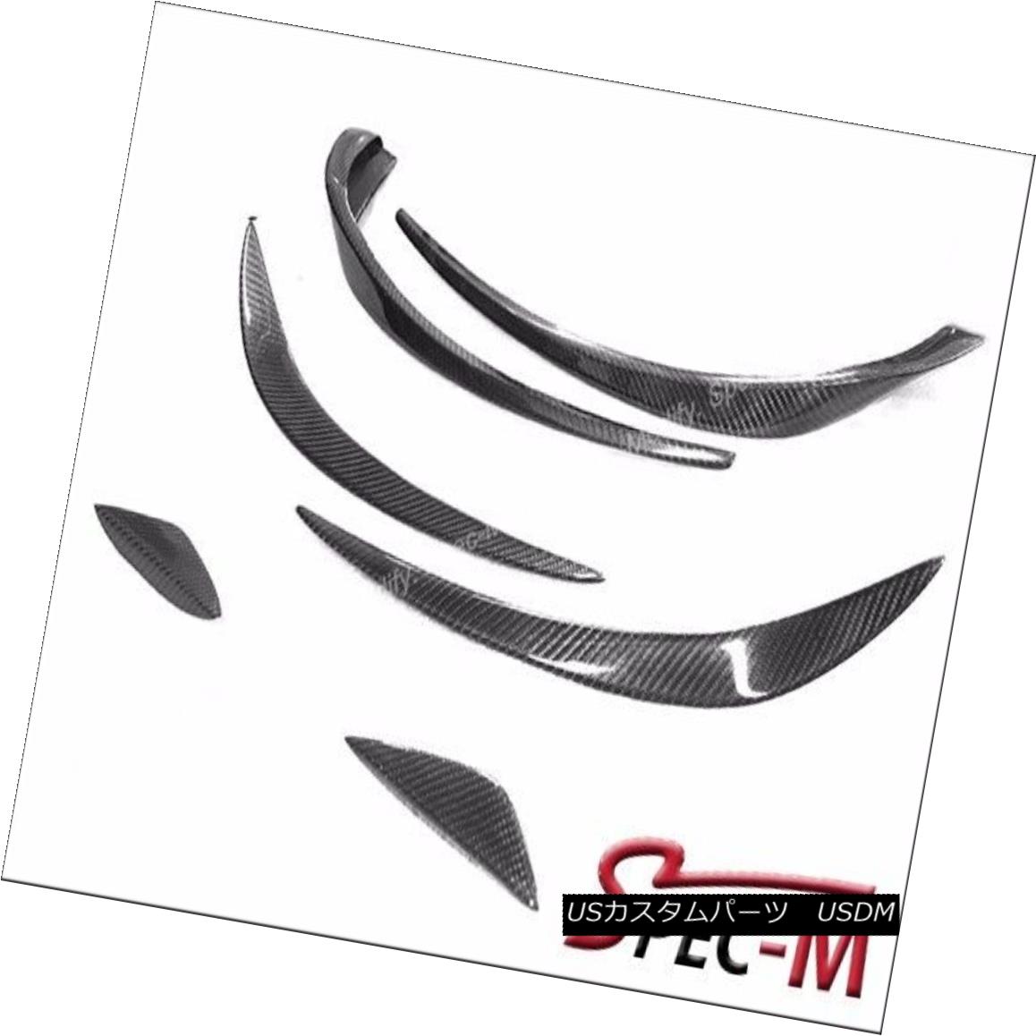 エアロパーツ C117 W117 CLA250 CLA200 CLA45 AMG Bumper Carbon Fiber Front Side Canards 6 PCS C117 W117 CLA250 CLA200 CLA45 AMGバンパーカーボンファイバーフロントサイドキャナード6 PCS 【並行輸入品】