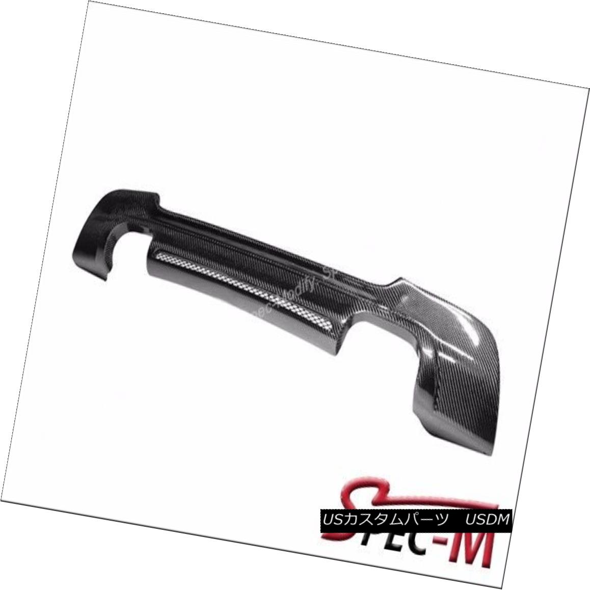 エアロパーツ HM Style Carbon Fiber Rear Bumper Diffuser For BMW 07-13 E92 E93 335i Coupe CF HMスタイルカーボンファイバーリアバンパーディフューザーBMW 07-13 E92 E93 335iクーペCF 【並行輸入品】