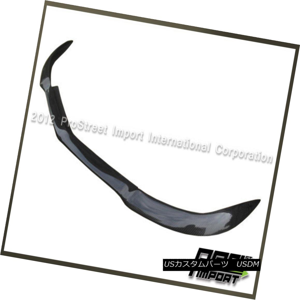 エアロパーツ Black Look Carbon Fiber Front Bumper Lip For 2012+ W204 C204 C63 AMG Only ブラックルックカーボンファイバーフロントバンパーリップ2012 + W204 C204 C63 AMGのみ 【並行輸入品】