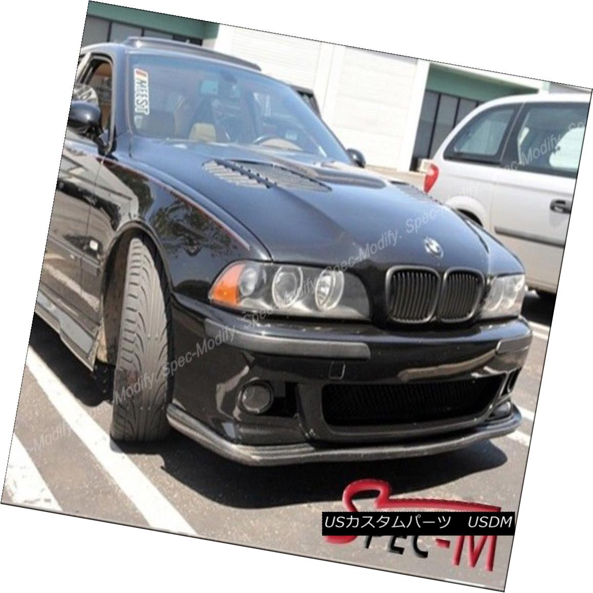 エアロパーツ Carbon Front Bumper Lip Spoiler for 1997-2002 BMW E39 M5 HM Style CF 1997-2002年用カーボンフロントバンパーリップスポイラーBMW E39 M5 HMスタイルCF 【並行輸入品】