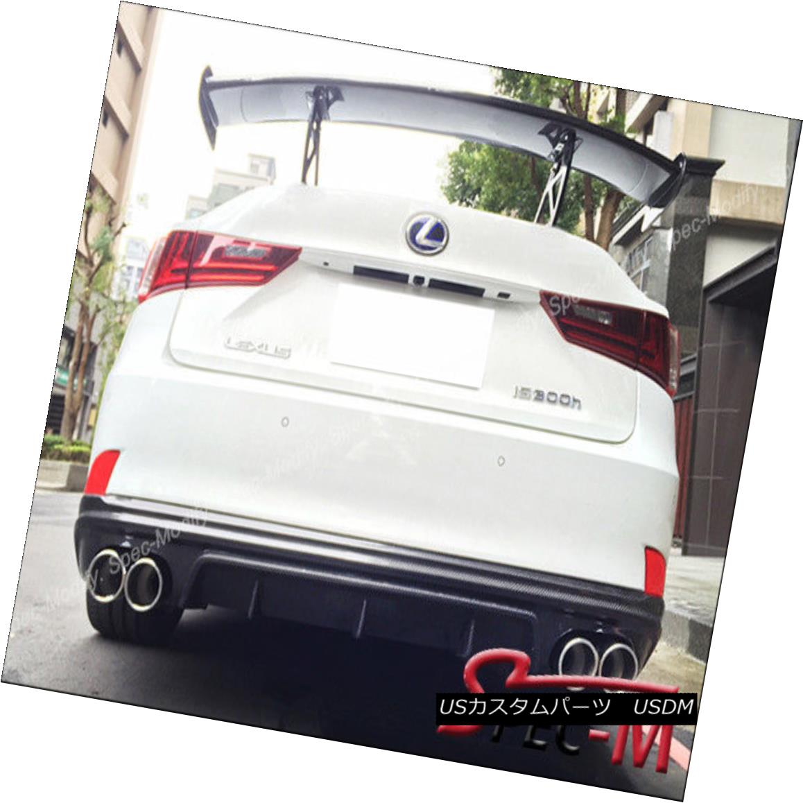 エアロパーツ BS style Carbon Fiber Trunk Wing Spoiler For 2014-2018 IS250 IS350 IS CF BSスタイルカーボンファイバートランクウィングスポイラー2014-2018 IS250 IS350 IS CF 【並行輸入品】