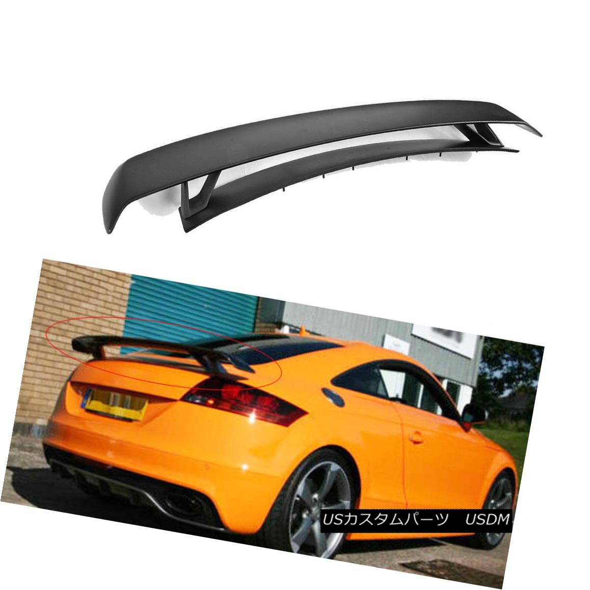 【楽天市場】エアロパーツ FRP Rear Trunk Spoiler DoubleDeck Wing Lip For Audi TT