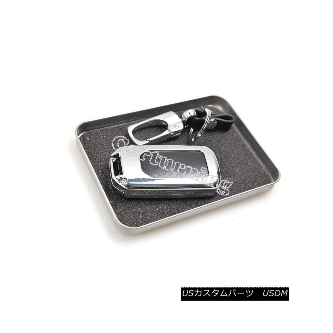 エアロパーツ Black Aluminium Key Cover Fob Case Shell Cap Fit For Honda Civic 10th 2016-2017 ブラックアルミ製キーカバーフォブケースシェルキャップフィットホンダシビック10月2016-2017 【並行輸入品】