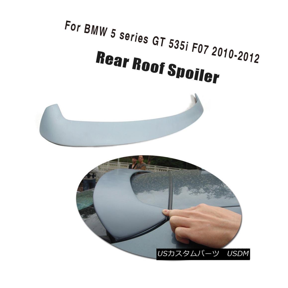 エアロパーツ Rear Roof Spoiler Unpainted Trunk Wing for BMW 5Series GT Gran Turismo 535i 550i BMW 5シリーズGTグランツーリスモ535i 550i用リアルーフスポイラー無塗装トランクウイング 【並行輸入品】 64,070円