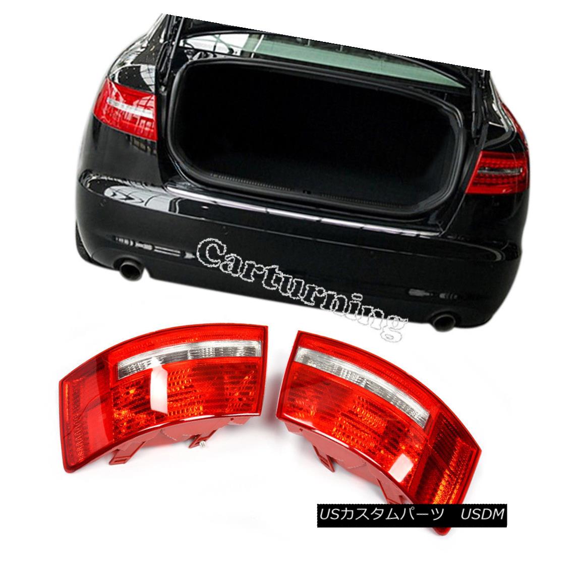 エアロパーツ 2PCS Car Rear Signal Lamp Tail lights Cover N/O Light Fit for 05-08 Audi A6 C6 2PCS車のリアシグナルランプテールライトカバーN / Oライトフィット05-08アウディA6 C6 【並行輸入品】｜カスタムパーツ WORLD倉庫