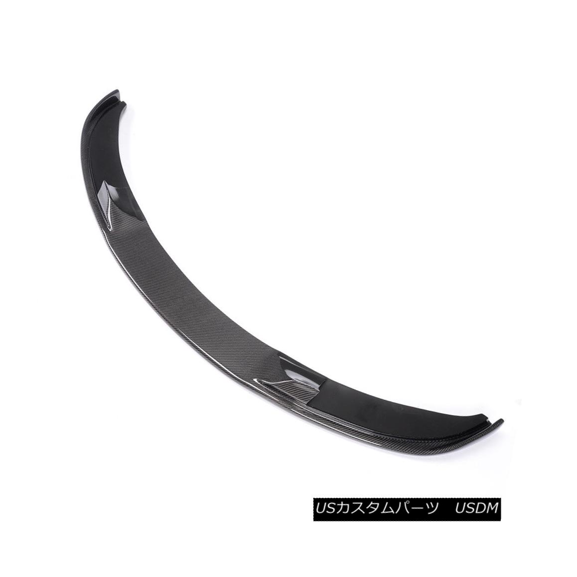 エアロパーツ Carbon Fiber Under Front Bumper Lip Spoiler Fit for BMW 5 Series E60 M5 H Style カーボンファイバーフロントバンパーリップスポイラーフィットBMW 5シリーズE60 M5 Hスタイル 【並行輸入品】