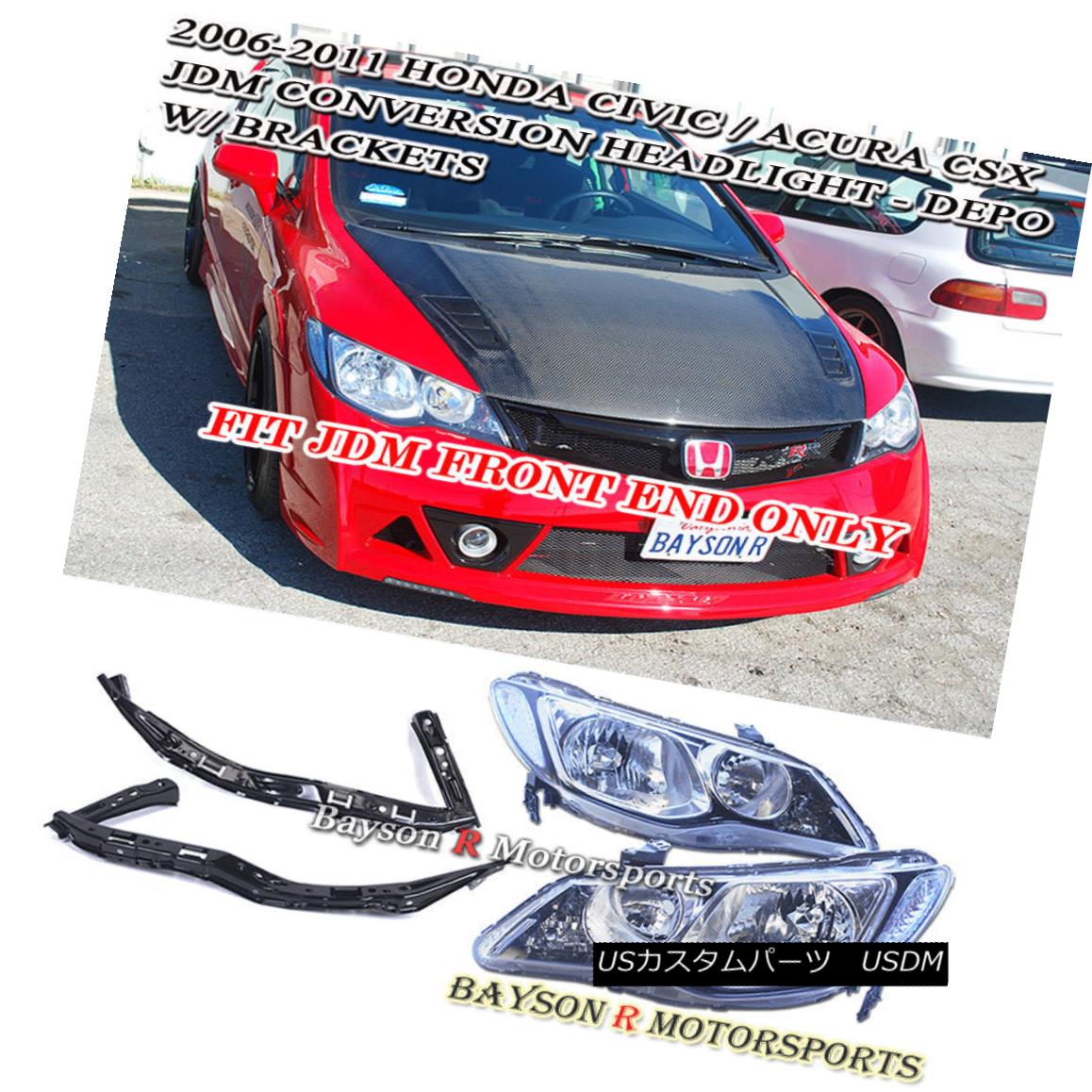 楽天市場】エアロパーツ FOR 2006-11 8TH GEN HONDA CIVIC FD 4DR