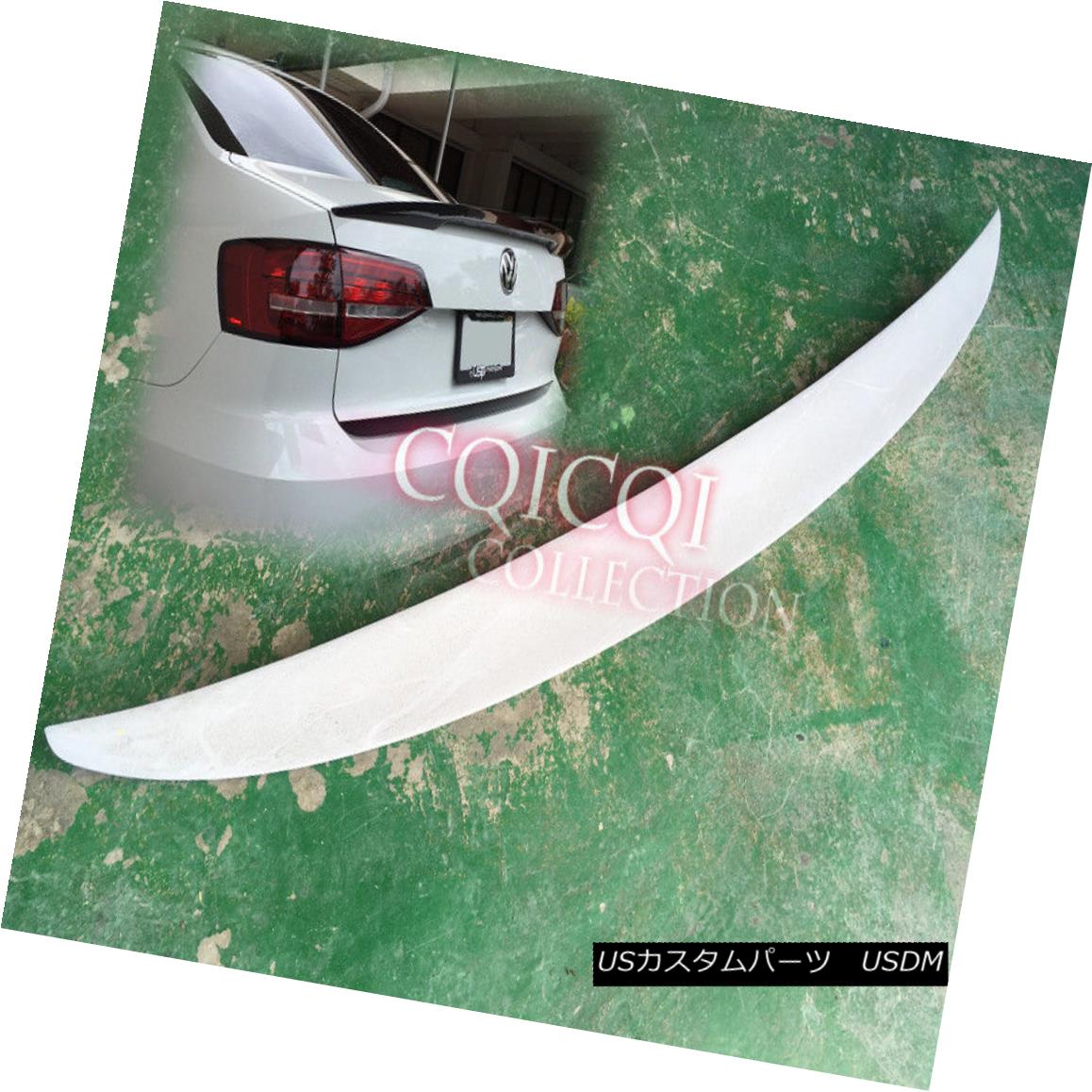 エアロパーツ Painted VW 2011-2017 JETTA MK6 Sedan trunk spoiler ◎ ペイントされたVW 2011-2017 JETTA MK6セダントランク・スポイラー？ 【並行輸入品】