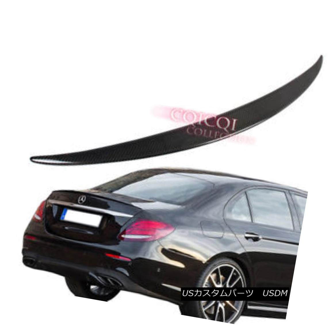 エアロパーツ Carbon Fiber MERCEDES BENZ 2017~ W213 E class Sedan OEM type trunk spoiler ◎ 炭素繊維MERCEDES BENZ 2017?W213 EクラスセダンOEMタイプのトランク・スポイラー？ 【並行輸入品】｜カスタムパーツ WORLD倉庫