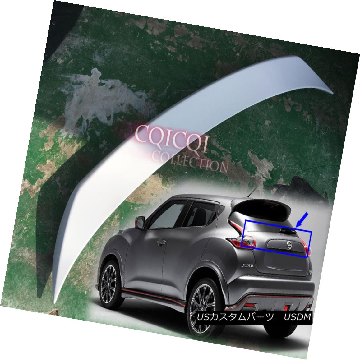 エアロパーツ Painted middle trunk spoiler for NISSAN 11~17 F15 juke hatchback all color ◎ NISSAN 11?17 F15ジュークハッチバック全色塗装ミドルトランク・スポイラー？ 【並行輸入品】