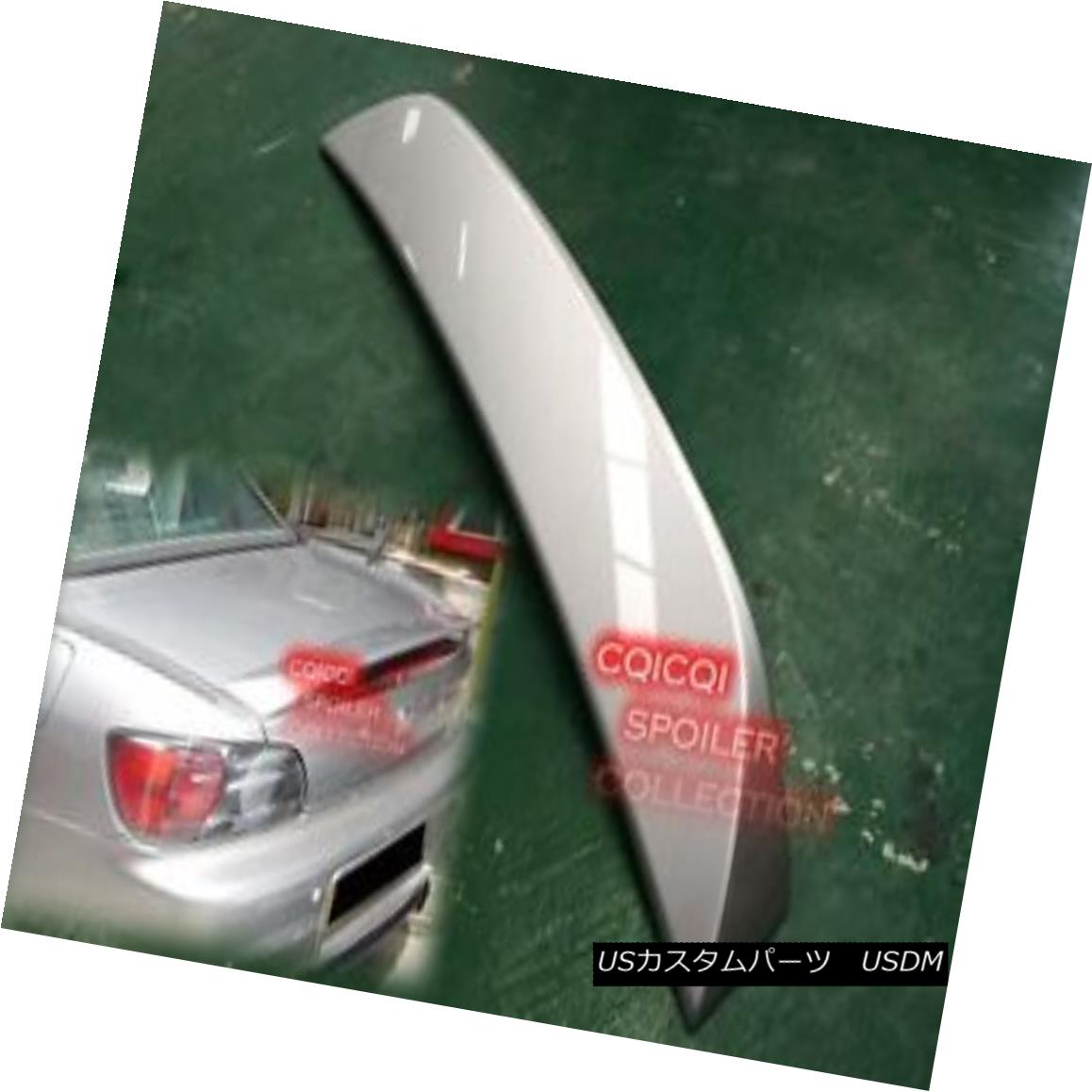 エアロパーツ Painted Honda 00-09 S2000 OEM type rear trunk spoiler color:NH676M Moon Rock ◎ 塗装ホンダ00-09 S2000 OEMタイプの後部トランク・スポイラーの色：NH676Mムーン・ロック？ 【並行輸入品】