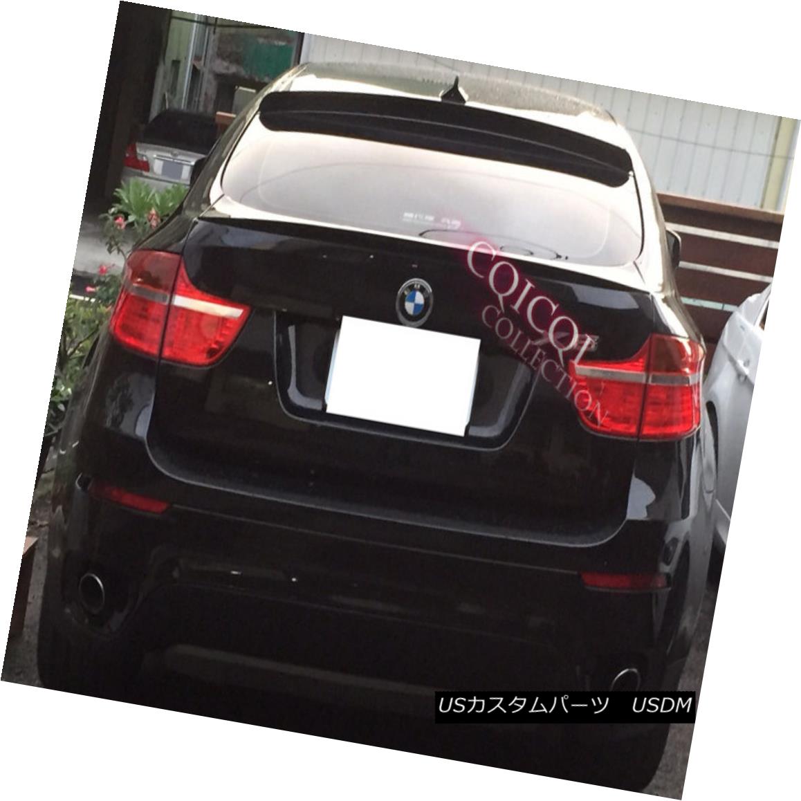 エアロパーツ Carbon Fiber BMW 07-14 E71 X6 Performance type trunk spoiler ◎ 炭素繊維BMW 07-14 E71 X6パフォーマンスタイプのトランク・スポイラー？ 【並行輸入品】