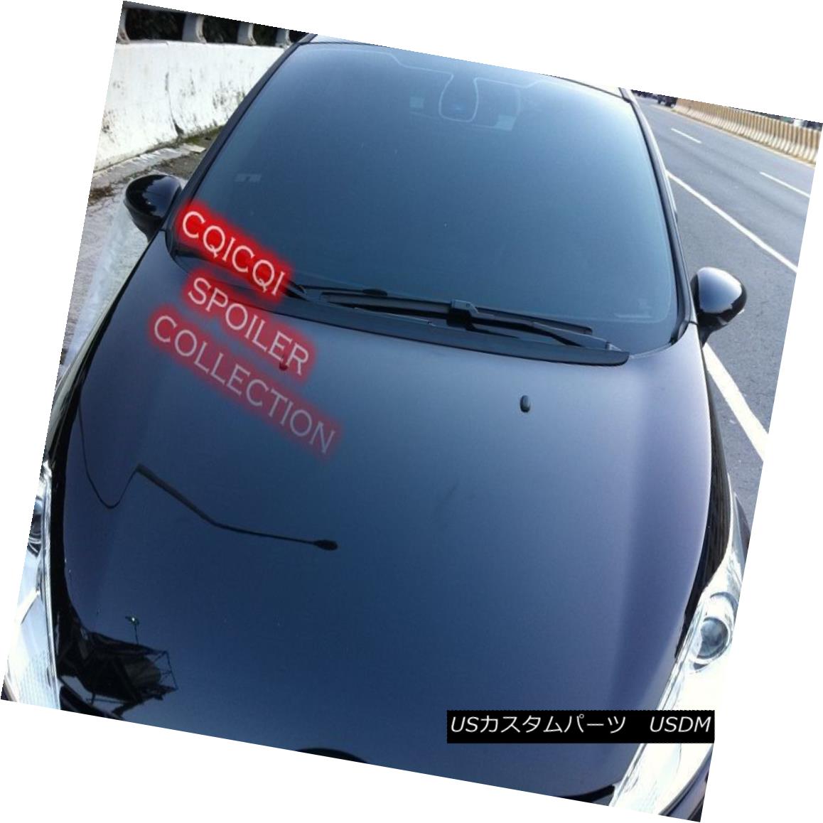 エアロパーツ Unpainted FORD 12~17 Fiesta bonnet hood spoiler ◎ 未塗装のフォード12?17フィエスタボンネットフードスポイラー？ 【並行輸入品】