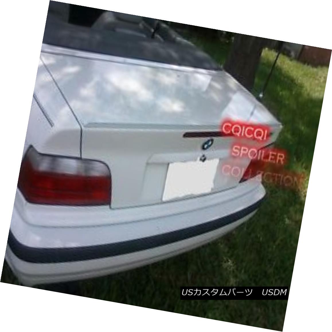 エアロパーツ Painted Trunk Lip Spoiler For BMW E36 3-series Convertible all color ◎ ペイントトランクリップスポイラーBMW E36 3シリーズのコンバーチブルのすべての色？ 【並行輸入品】