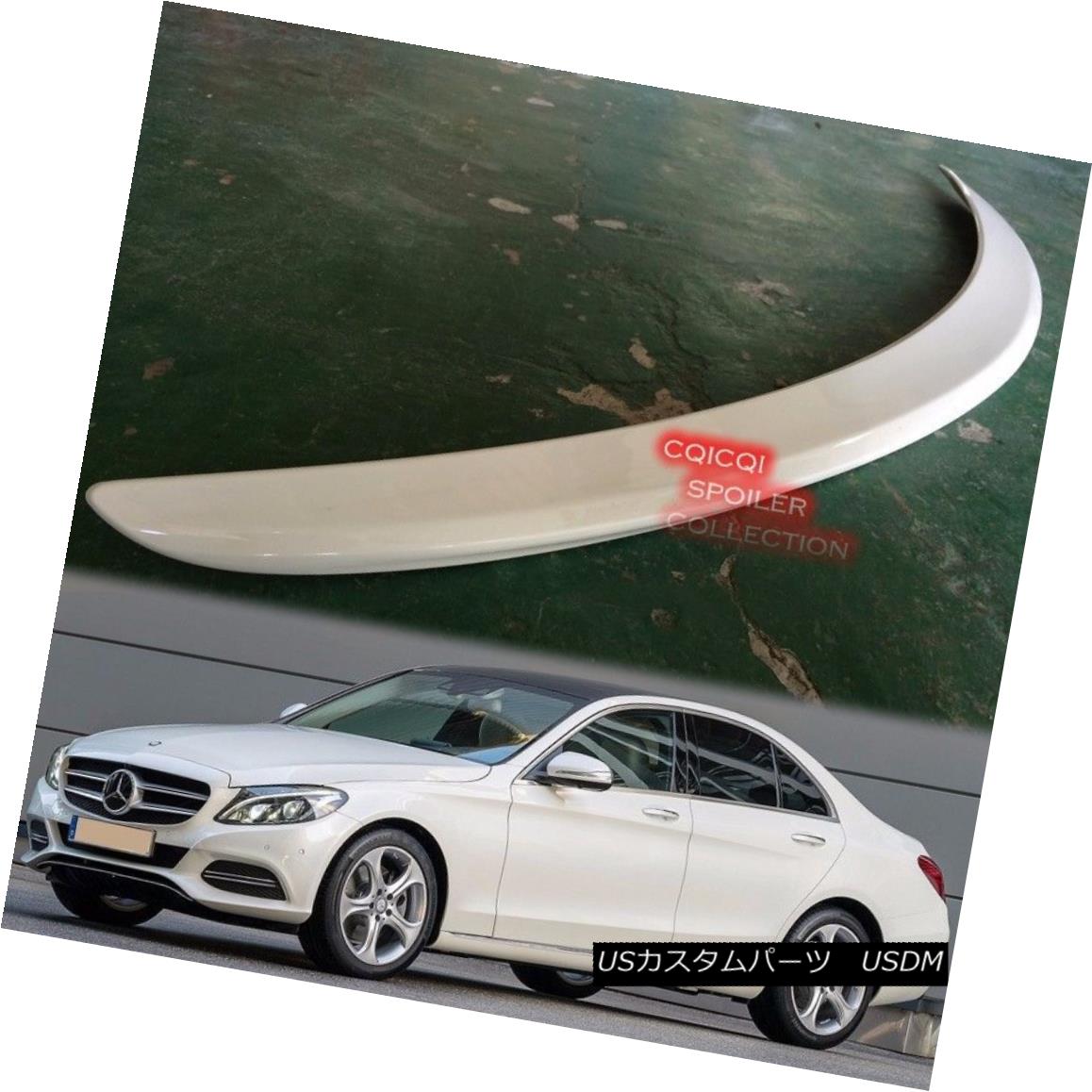 エアロパーツ Painted BENZ 2015~2017 W205 C class Sedan AMG type trunk spoiler color: 799 ◎ 塗装BENZ 2015?2017 W205 CクラスセダンAMGタイプトランクスポイラーカラー：799？ 【並行輸入品】