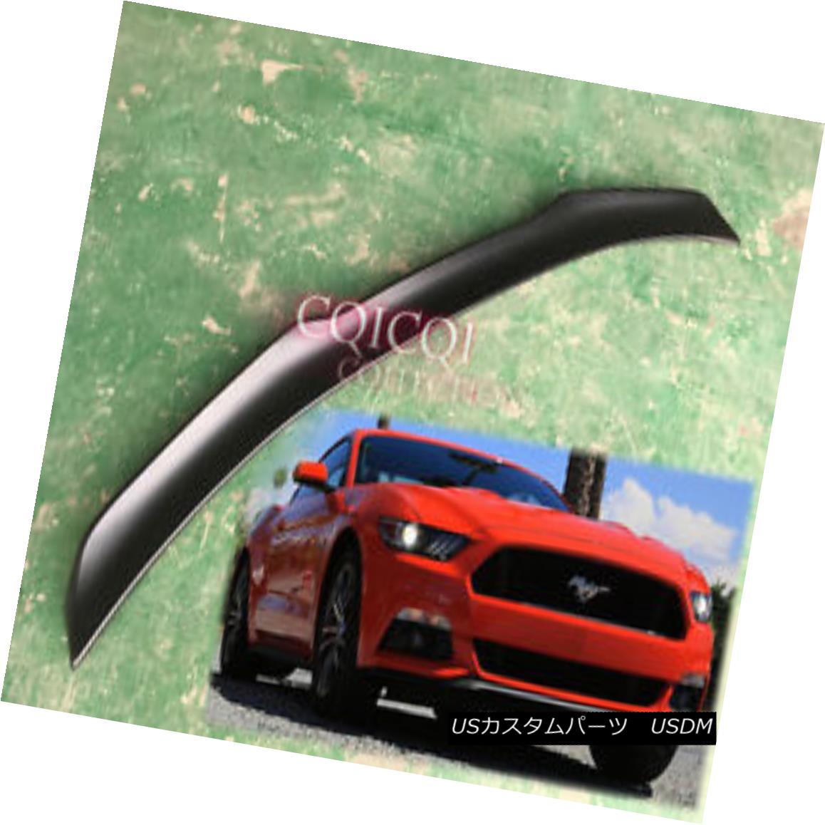 エアロパーツ Painted Ford 15-18 Mustang coupe 6th GT V type trunk spoiler All Color ◎ ペイントフォード15-18ムスタングクーペ第6 GT V型トランクスポイラーオールカラー？ 【並行輸入品】