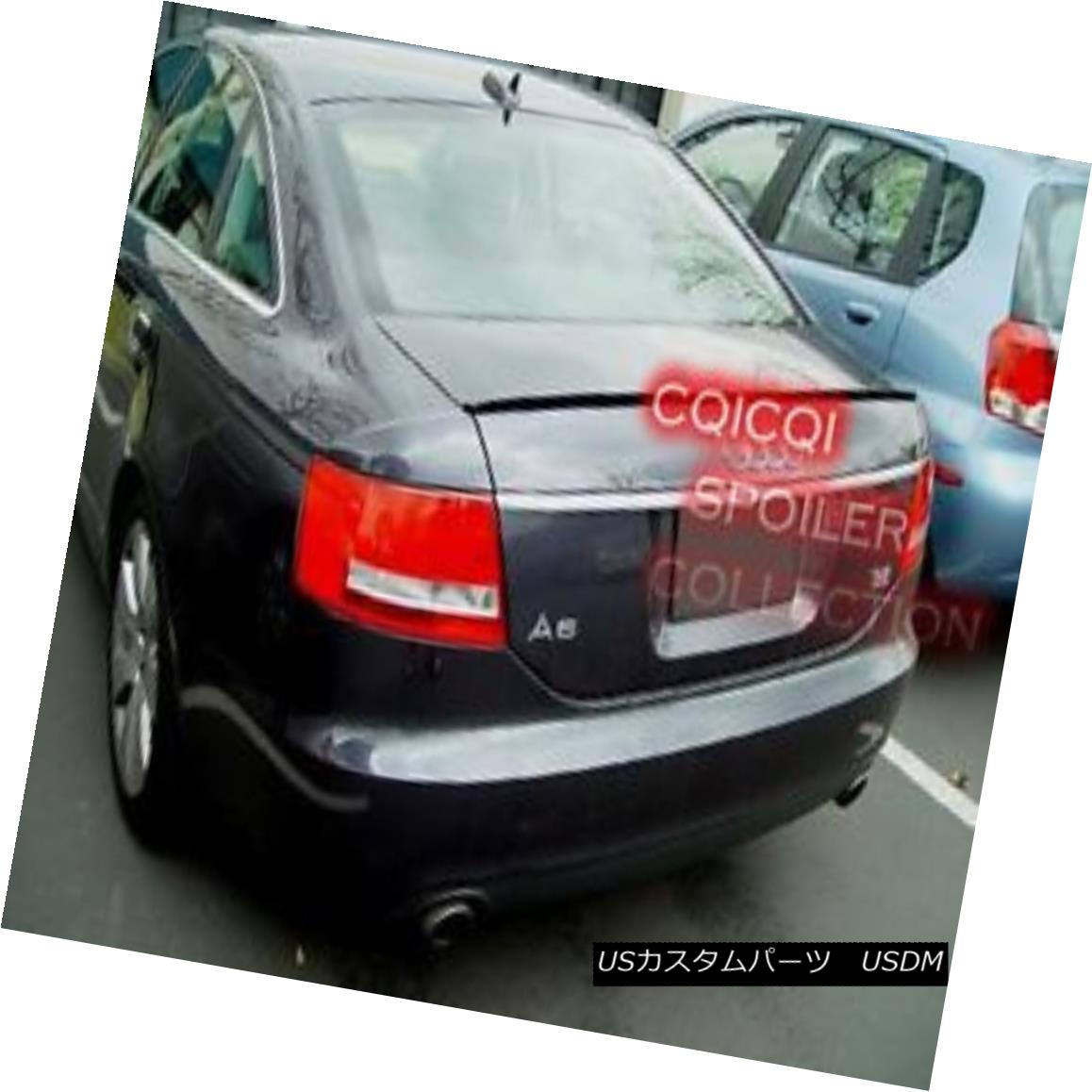 エアロパーツ Unpainted Audi 2005~2008 A6 C6 sedan trunk lip spoiler◎ 未塗装のアウディ2005?2008 A6 C6セダントランクリップスポイラー？ 【並行輸入品】