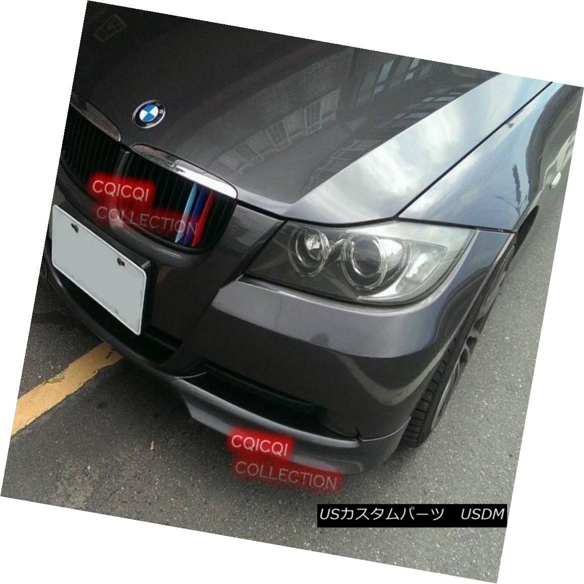 エアロパーツ Painted BMW 05~08 E90 3-series sedan OEM type front splitter color:A52 ◎ ペイントされたBMW 05?08 E90 3シリーズセダンOEMタイプフロントスプリッタカラー：A52？ 【並行輸入品】