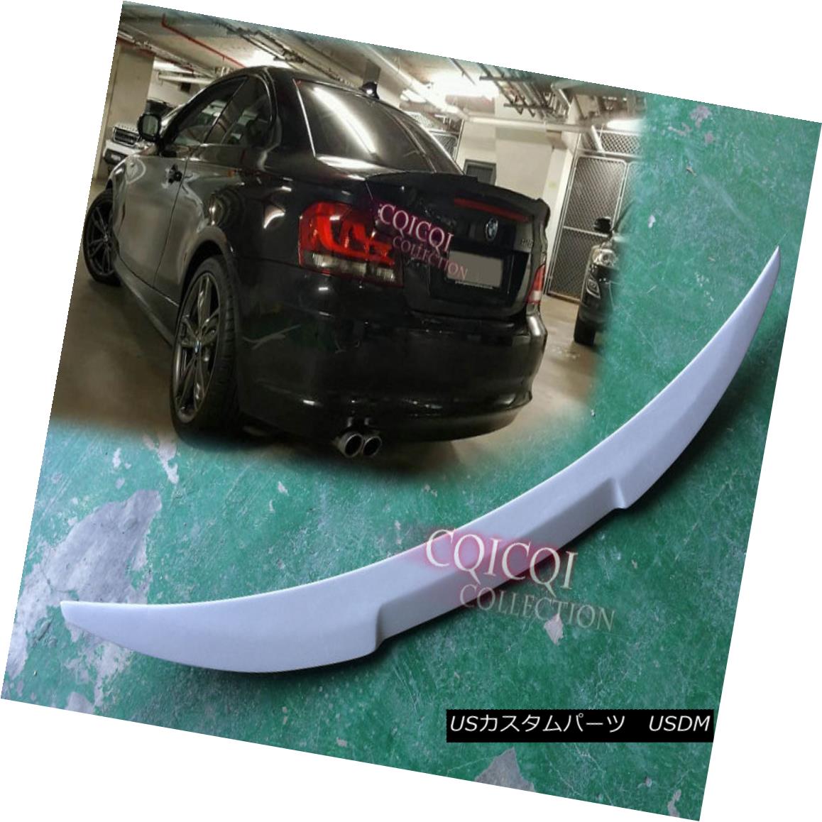 エアロパーツ Painted M4 Type Trunk Spoiler for BMW 07-13 E82 1-series Coupe color:475 black ◎ ペイントされたBMW用のM4タイプのトランク・スポイラー07-13 E82 1シリーズクーペの色：475黒？ 【並行輸入品】