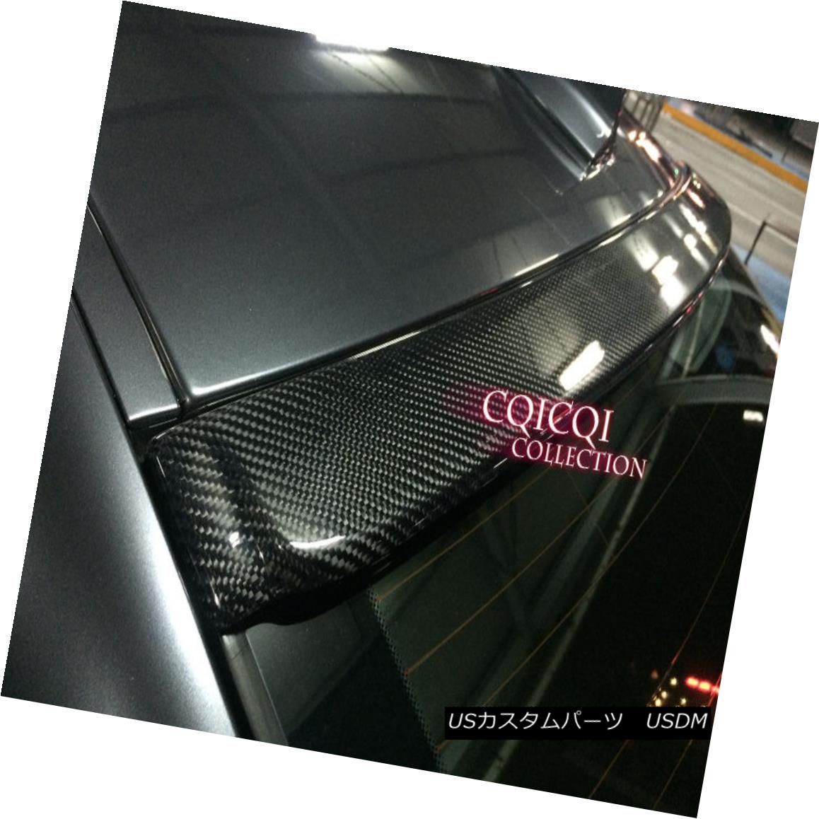 エアロパーツ Carbon BMW 06~11 E90 3-series sedan AC type roof spoiler ◎ カーボンBMW 06?11 E90 3シリーズセダンAC型ルーフスポイラー？ 【並行輸入品】