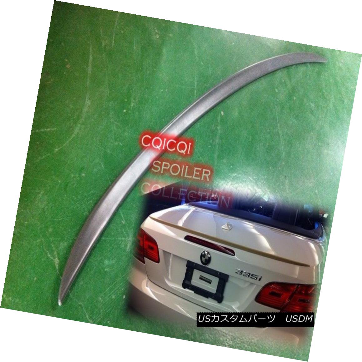 エアロパーツ Unpainted BMW 2007~2013 E93 3-series convertible M3 type rear trunk spoiler ABS◎ 未塗装のBMW 2007?2013 E93 3シリーズコンバーチブルM3タイプリアトランクスポイラーABS？ 【並行輸入品】