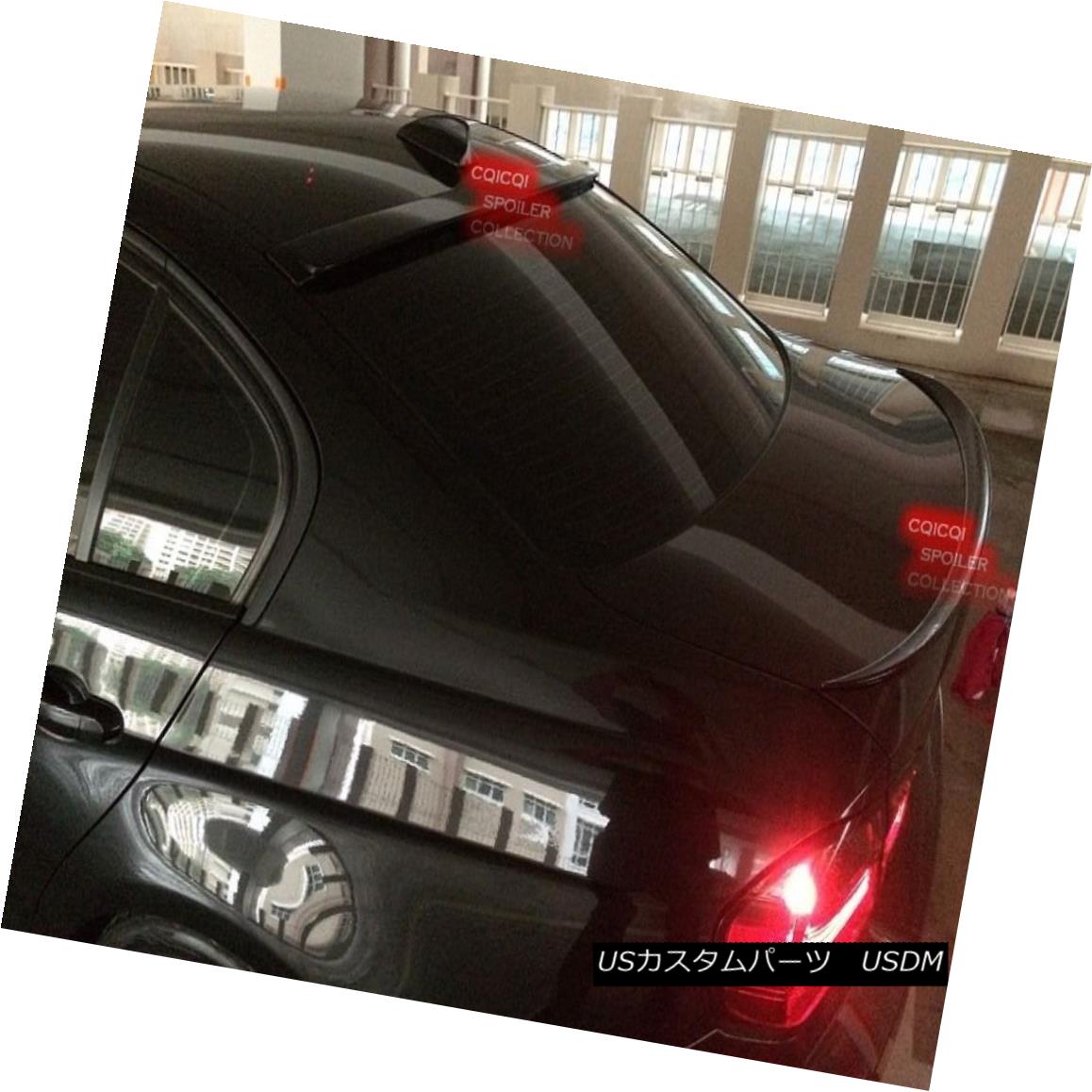 エアロパーツ Painted BMW 05~11 E90 3-series sedan AC type roof spoiler color-303 CosmosBlack◎ ペイントされたBMW 05?11 E90 3シリーズセダンAC型ルーフスポイラーcolor-303 CosmosBlack？ 【並行輸入品】