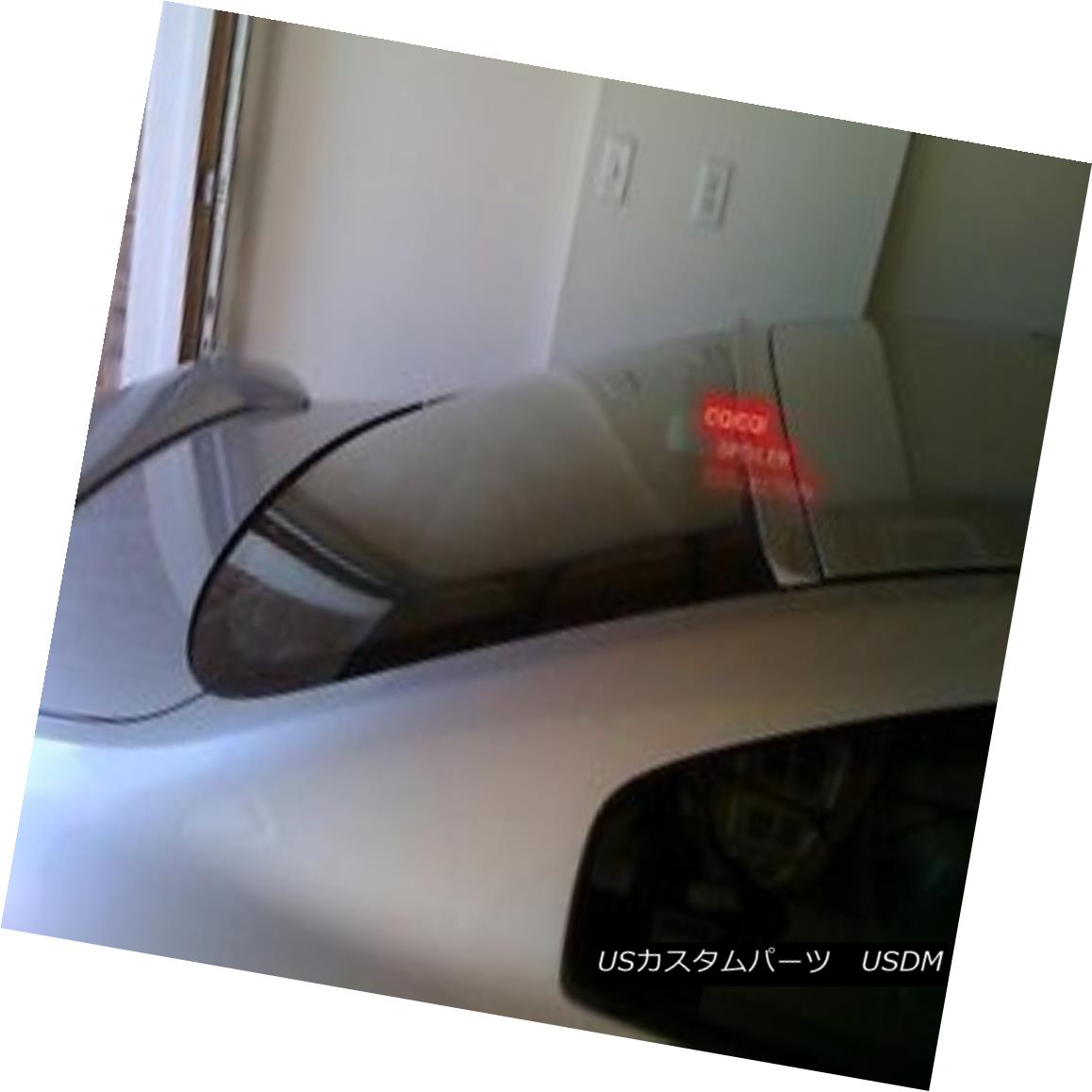 メーカー直販最新入荷 車用品 バイク用品 Spoiler 車用品 2d パーツ 外装 エアロパーツ パーツ その他 エアロパーツ Painted Roof Spoiler For Infiniti 09 14 G37 2d Coupe All Color インフィニティ用塗装ルーフスポイラー09 14 G37 2dクーペ