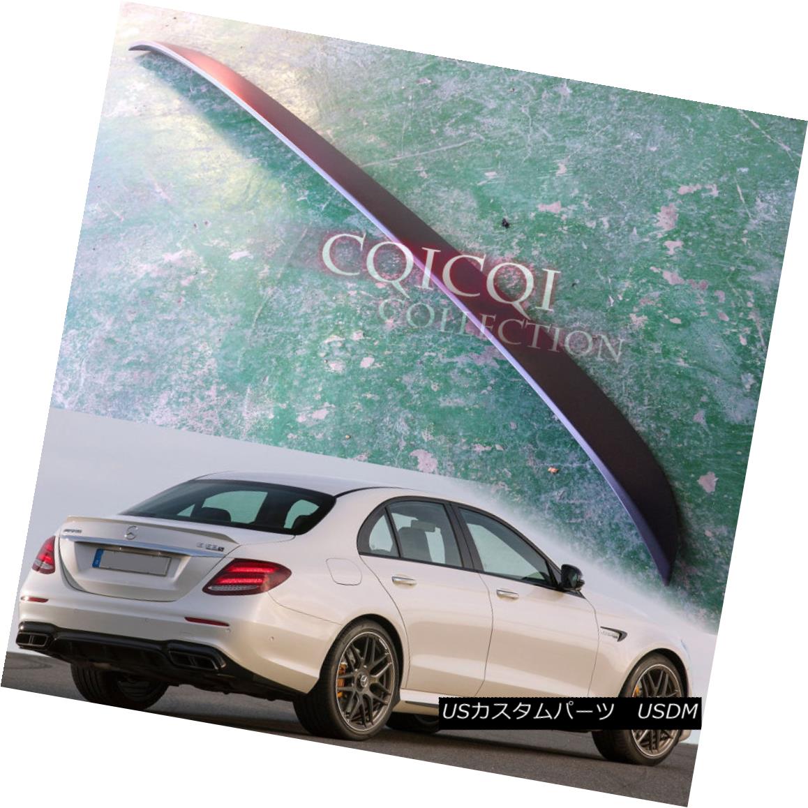 エアロパーツ Painted MERCEDES BENZ 2017~ W213 E class Sedan OEM type roof spoiler ◎ ペイントされたメルセデスベンツ2017?W213 EクラスセダンOEMタイプのルーフスポイラー？ 【並行輸入品】