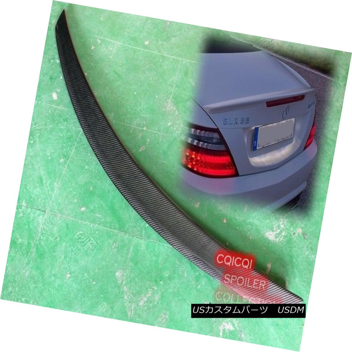 エアロパーツ Carbon Fiber MERCEDES BENZ 2012~2016 R172 SLK AMG type trunk spoiler ◎ 炭素繊維MERCEDES BENZ 2012?2016 R172 SLK AMGタイプのトランク・スポイラー？ 【並行輸入品】