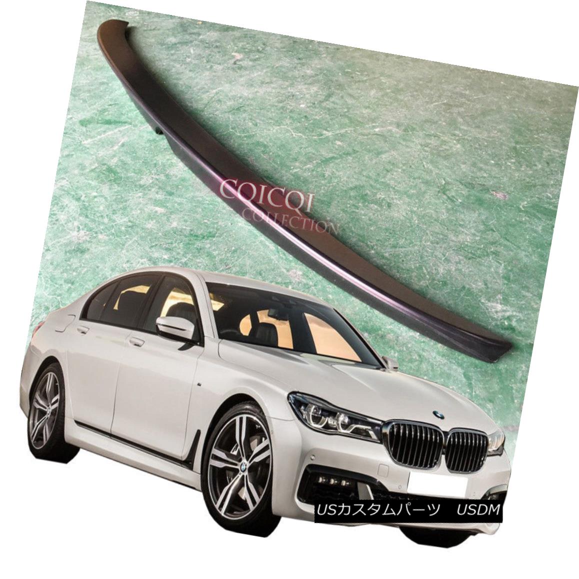 エアロパーツ Painted BMW 2016~2018 G11 G12 7-series Sedan A type trunk spoiler ◎ ペイントされたBMW 2016?2018 G11 G12 7シリーズセダンAタイプのトランク・スポイラー？ 【並行輸入品】