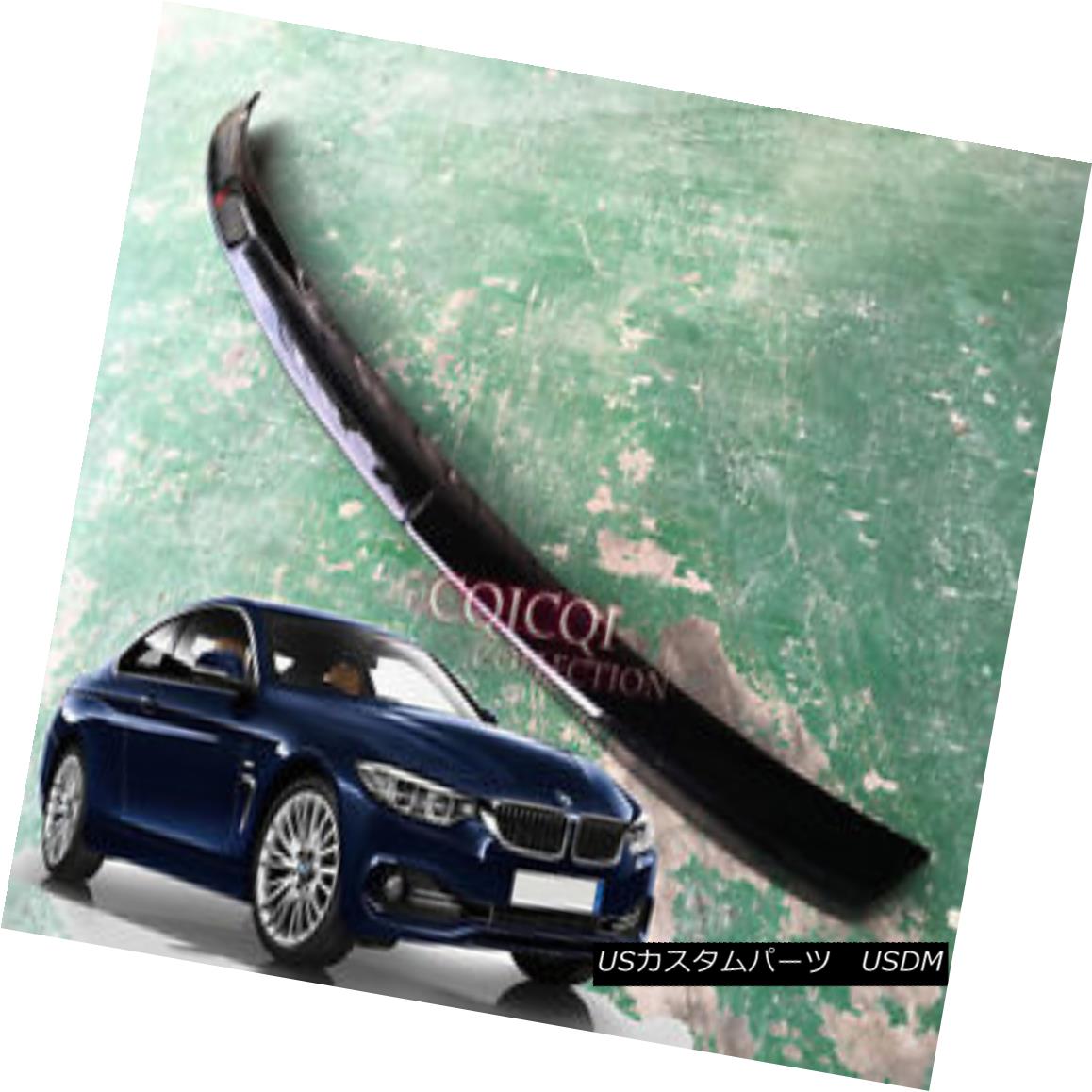 エアロパーツ Painted BMW 2014~2017 F32 4-series coupe M4 type trunk spoiler color:668 Black ◎ ペイントされたBMW 2014?2017 F32 4シリーズクーペM4タイプのトランクスポイラーカラー：668ブラック？ 【並行輸入品】