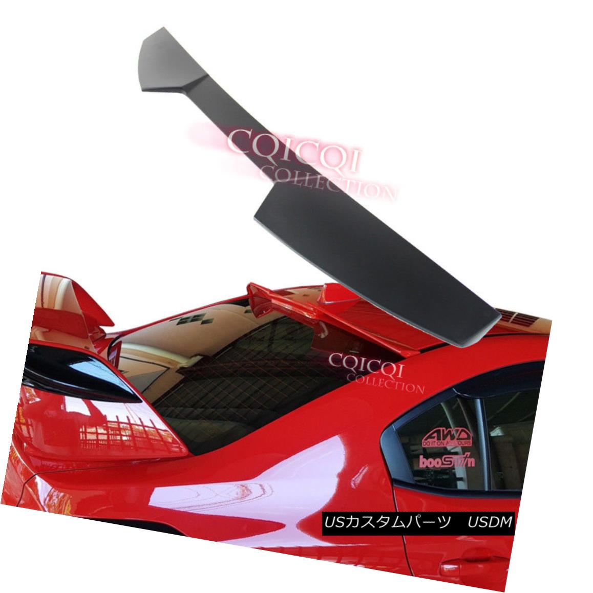 エアロパーツ Painted 2015~2018 Subaru WRX STi sedan high kick V type roof spoiler ◎ スバルWRX STiセダンハイキックVタイプルーフスポイラー2015?2018塗装済み？ 【並行輸入品】