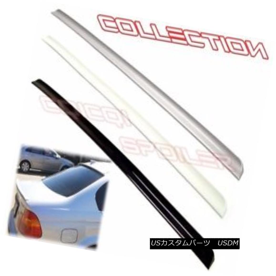 エアロパーツ Painted Trunk Lip Spoiler For BMW E46 3-series sedan color code: 668 Jet Black ◎ ペイントトランクリップスポイラーBMW E46 3シリーズセダンカラーコード：668ジェットブラック？ 【並行輸入品】