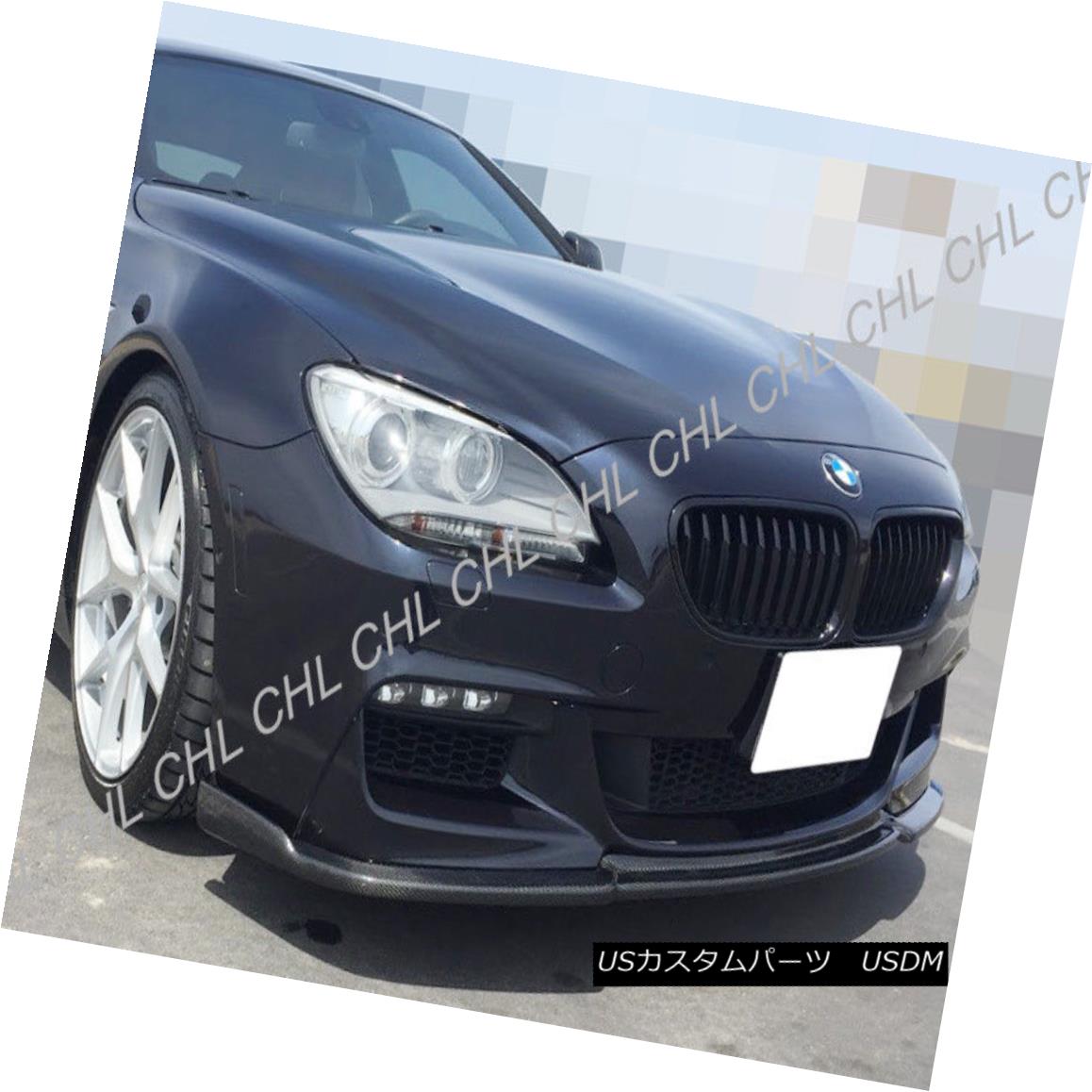 エアロパーツ HM Type Carbon Fiber Front Bumper Lip For 12-17 BMW F06 F12 F13 M-Sport 6-Series HMタイプカーボンファイバーフロントバンパーリップ12-17 BMW F06 F12 F13 M-スポーツ6シリーズ 【並行輸入品】 104,500円