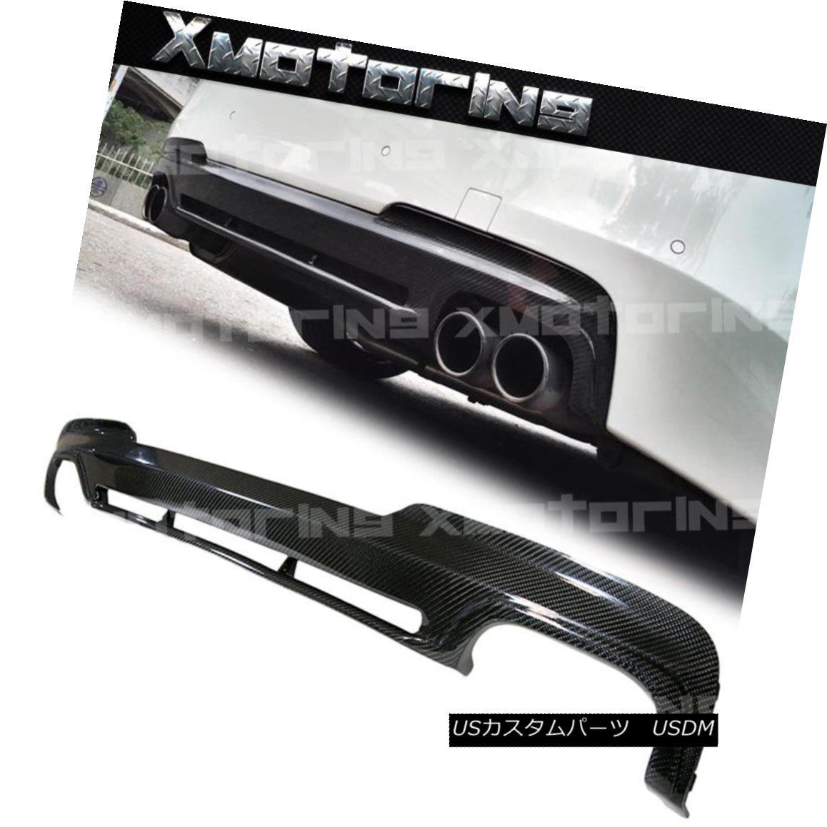 エアロパーツ Carbon Fiber HM Look Replacement Body Diffuser BMW 11-15 F10 528i 550i MT Bumper カーボンファイバーHM外観交換用ボディディフューザーBMW 11-15 F10 528i 550i MTバンパー 【並行輸入品】