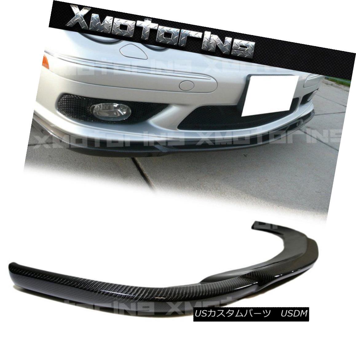 エアロパーツ For BENZ W209 02-06 CLK55AMG Sporty Bumper Use Carbon Fiber C Look Front Add Lip BENZ W209用02-06 CLK55AMGスポーティーバンパー使用カーボンファイバーCルックフロントルックアップ追加 【並行輸入品】 105,270円