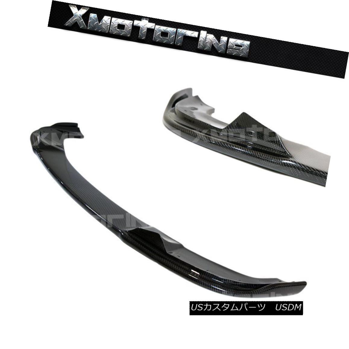 エアロパーツ H Look Carbon Fiber Front Lip For BMW 04-10 E60 4DR/5DR 528i 550i M-Tech Bumper HルックカーボンファイバーフロントリップBMW 04-10 E60 4DR / 5DR 528i 550i M-Techバンパー 【並行輸入品】｜カスタムパーツ WORLD倉庫