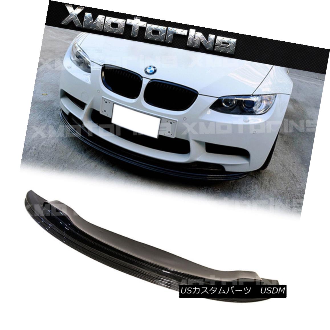 エアロパーツ Carbon Fiber New GTS Style Add Front Lip For 2008-2013 BMW E90 E92 E93 M3 Bumper カーボンファイバーNew GTS Styleフロントリップを2008-2013に追加BMW E90 E92 E93 M3バンパー 【並行輸入品】｜カスタムパーツ WORLD倉庫 109,687円