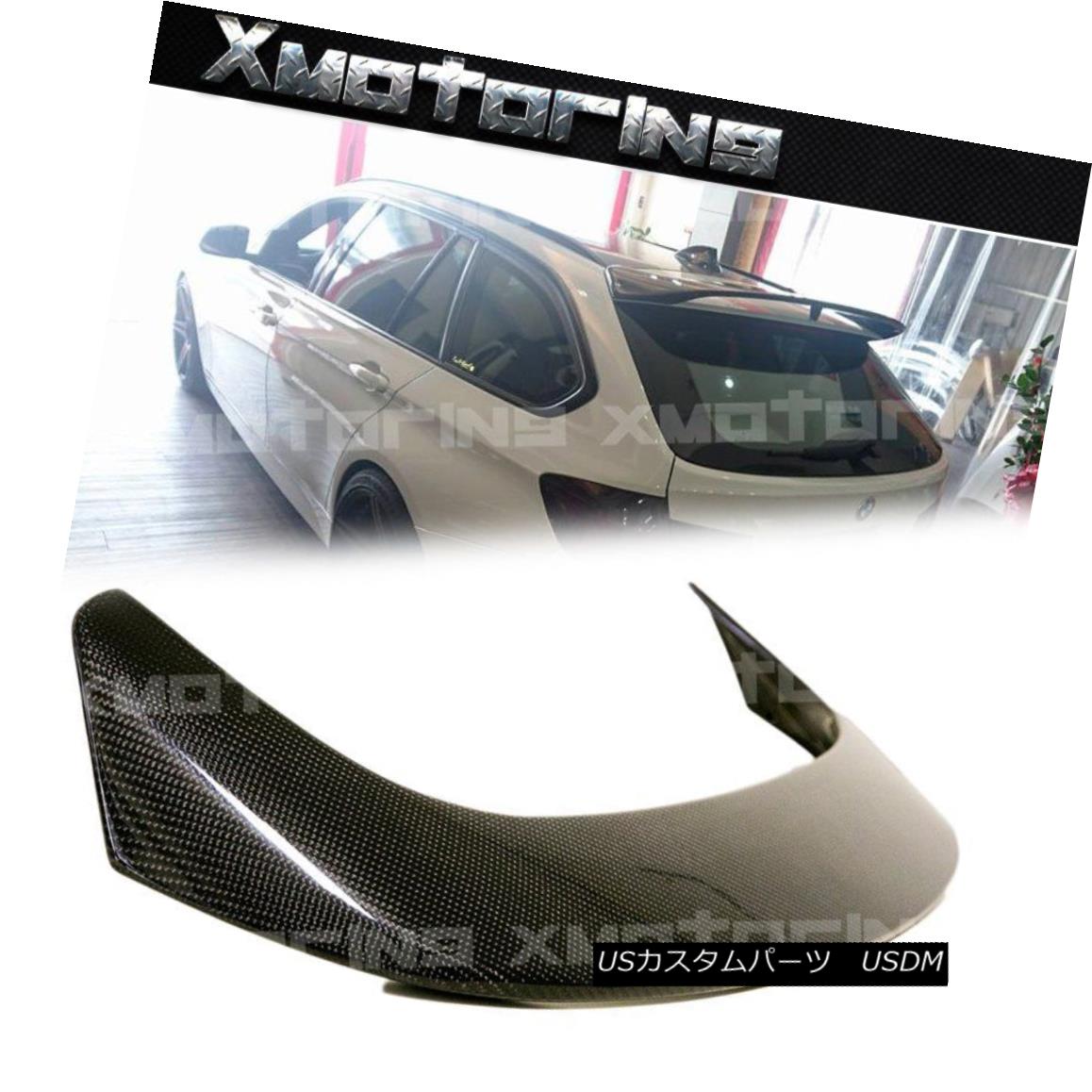 【楽天市場】エアロパーツ P Style Carbon Fiber Window Roof Spoiler 2013 17 For Bmw F31 3 Series Wagon 5dr P 