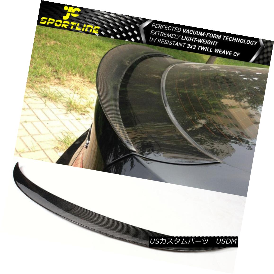 エアロパーツ Fits 08-14 BMW X6 E71 P Style Trunk Spoiler Carbon Fiber CF フィット08-06 BMW X6 E71 Pスタイルトランクスポイラー炭素繊維CF 【並行輸入品】