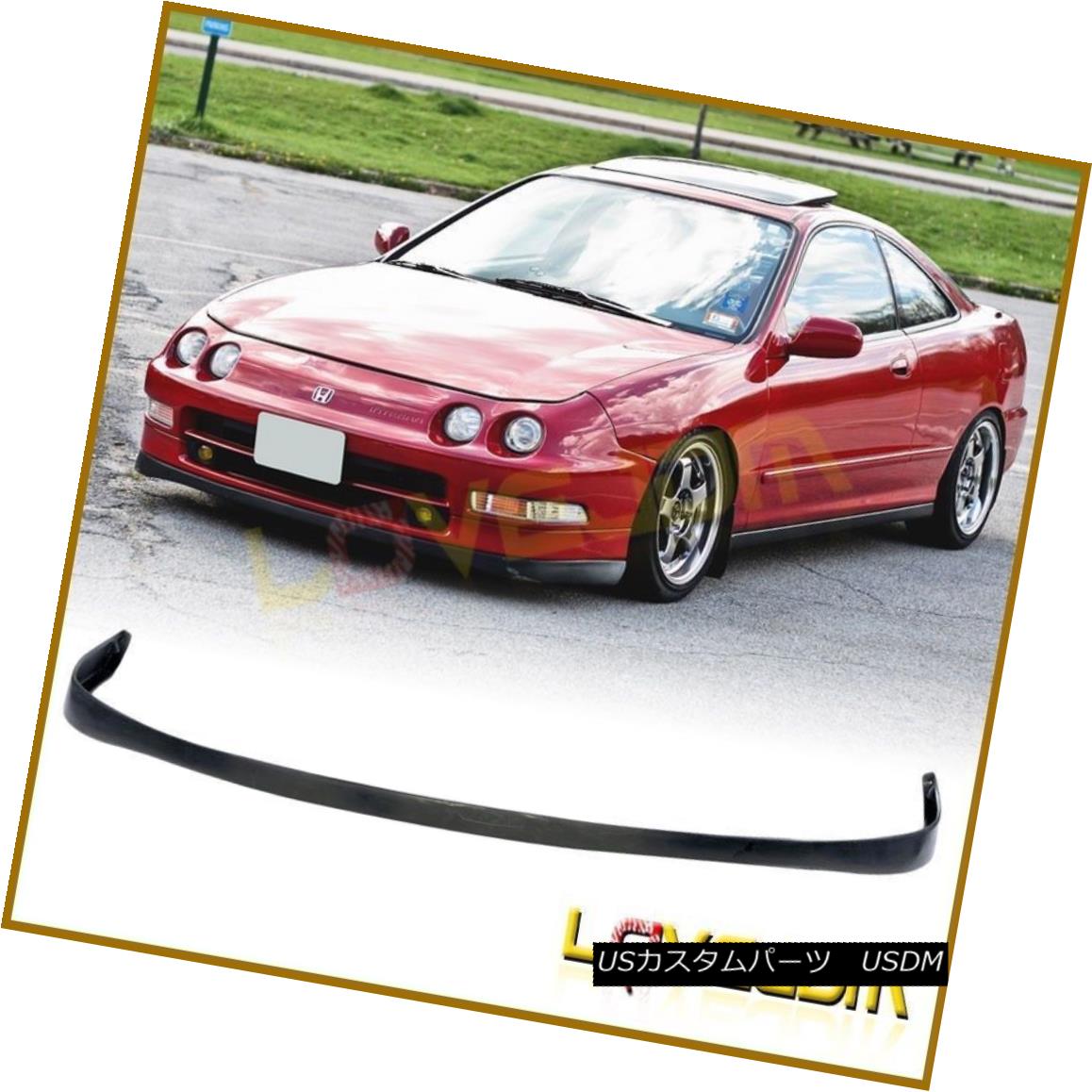 Acura エアロパーツ Integra 94 97 Sir Bumper Lip Bodykits エアロパーツ Fit 94 97 Style Front Spoiler Bodykits Polyurethane フィット94 97アキュラインテグラsirスタイルフロントバンパーリップスポイラーボディキットポリウレタン World倉庫 店車用品 バイク用品