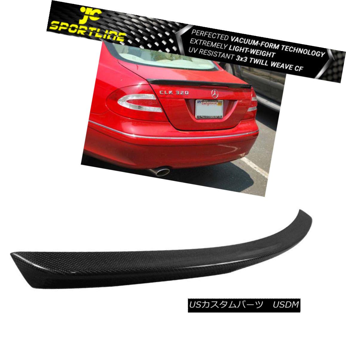 エアロパーツ Fits 03-09 Mercedes CLK C209 CLK350 CLK500 CLK550 CLK55 AMG Coupe Trunk Spoiler フィット03-09メルセデスCLK C209 CLK350 CLK500 CLK550 CLK55 AMGクーペトランク・スポイラー 【並行輸入品】｜カスタムパーツ WORLD倉庫 110,935円