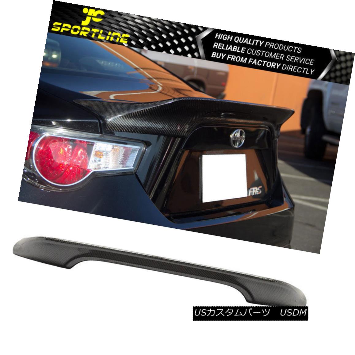 エアロパーツ Fits 13-16 Subaru BRZ Scion FRS Carbon Fiber TR-D STYLE Trunk Rear Wing Spoiler フィット13-16スバルBRZサイオンFRS炭素繊維TRD STYLEトランクリアウィングスポイラー 【並行輸入品】｜カスタムパーツ WORLD倉庫