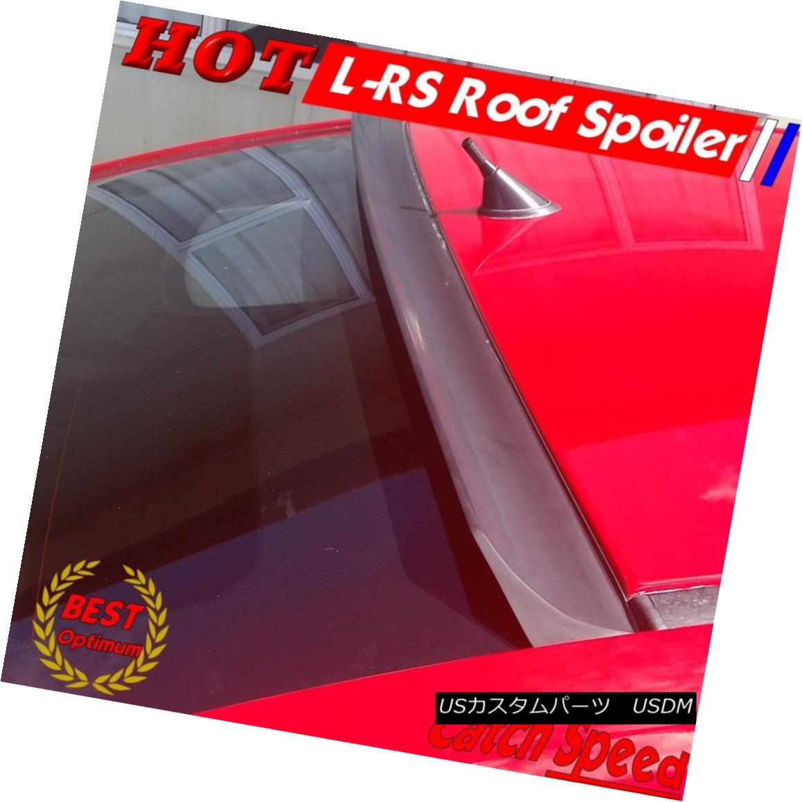 エアロパーツ Glossy Black LRS Type Rear Roof Spoiler Wing For OPEL Astra G/B Sedan 1994~04 ? 光沢のある黒LRSタイプOPELアストラG / Bセダン用リアルーフスポイラーウイング1994?04？ 【並行輸入品】