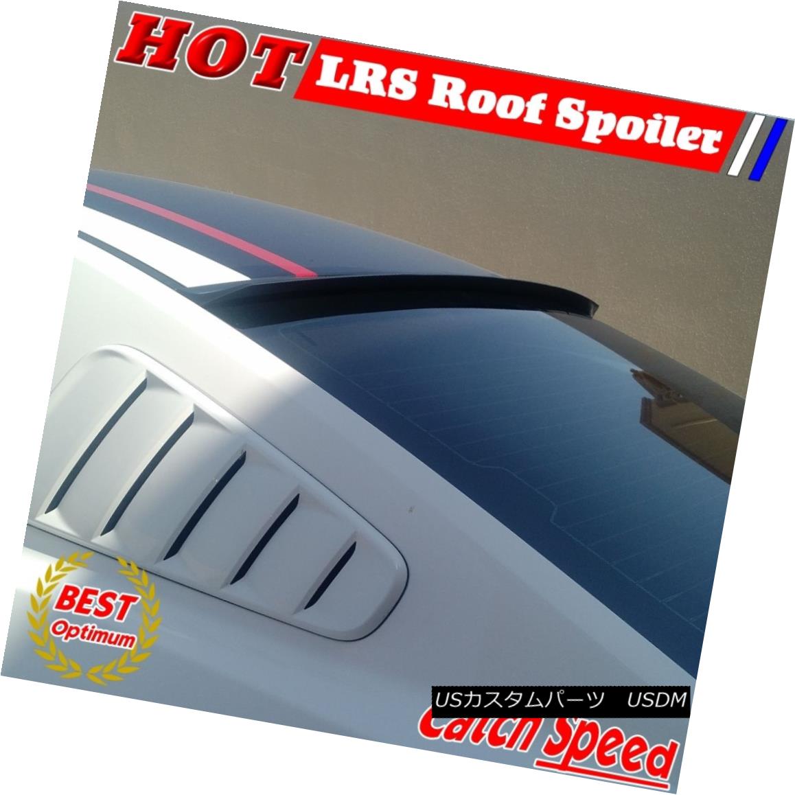 エアロパーツ Flat Black L Style Rear Window Roof Spoiler Wing For 2008~13 M-Benz W204 Sedan ? フラットブラックLスタイルリアウィンドウルーフスポイラーウイング2008?13 M-Benz W204 Sedan？ 【並行輸入品】