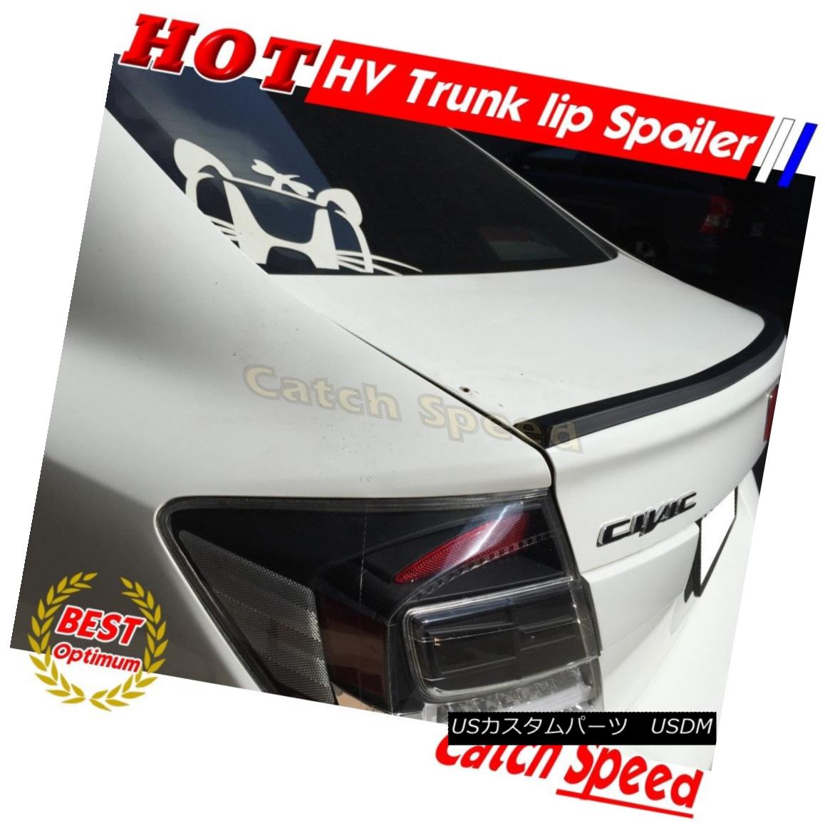エアロパーツ Painted HV Type Rear Boot Trunk Lip Spoiler Wing For Acura TL 2004-08 Sedan ? ペイントされたHVタイプのリアブーツトランクリップスポイラーウイングAcura TL 2004-08セダン？ 【並行輸入品】