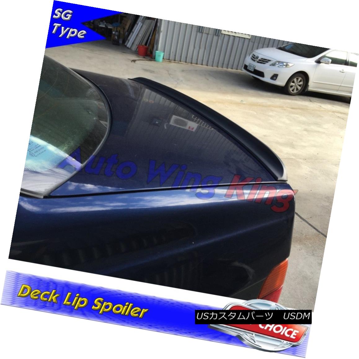 エアロパーツ Painted 244SG Type Trunk Lip Spoiler For Mercedes-Benz CLS W219 Sedan 2004~10 メルセデスベンツCLS W219セダン用塗装244SGタイプトランクリップスポイラー2004?10 【並行輸入品】